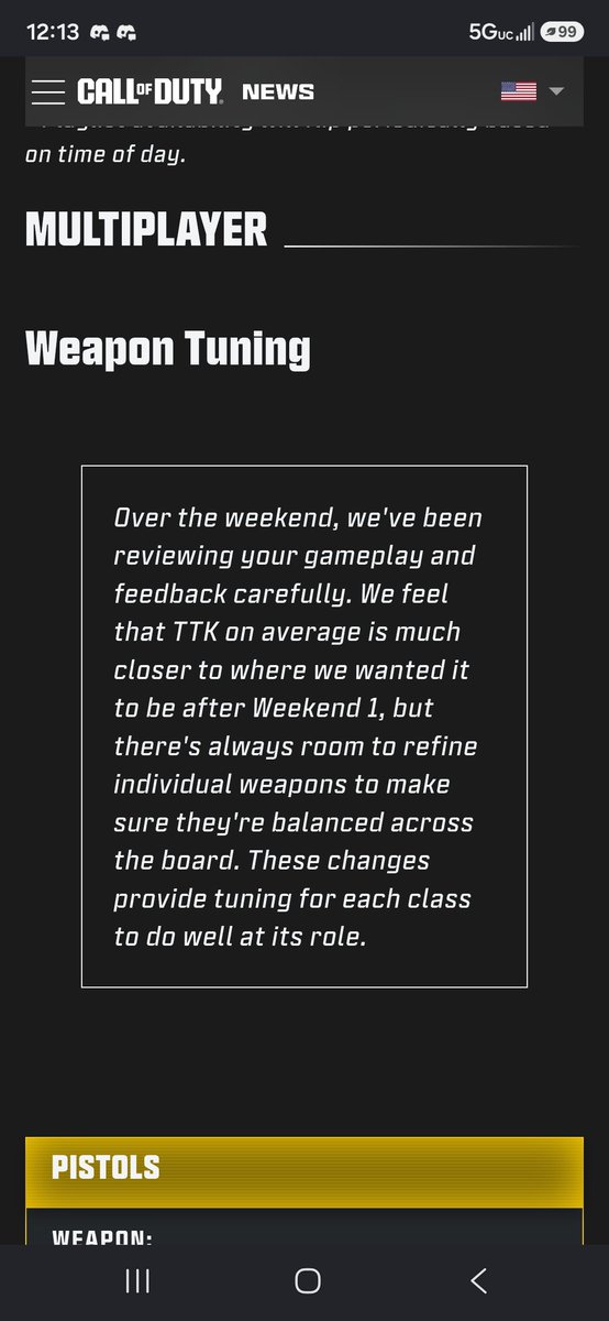 Nomad_0_2's tweet photo. @Adocts I've gotten used to the movment now so im ok with it however based on the note they put in their patches I'm wondering if they'll speed up the TTK a little, sounds like they might but idk. https://t.co/8TEy0JupAI