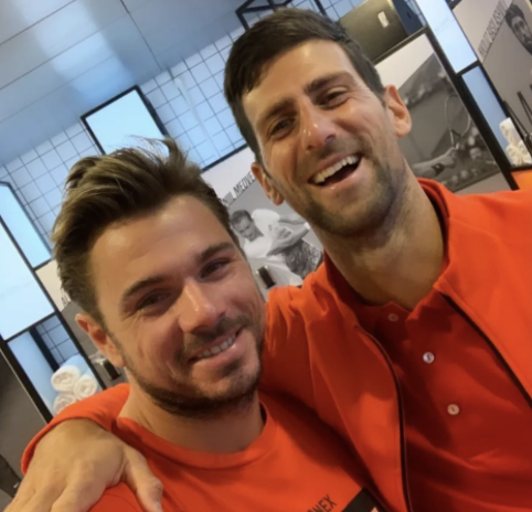 DjokovicFan_'s tweet photo. Novak Djokovic: “I am proud to call Stan Wawrinka my friend and someone I looked up to and who has inspired me. Watching him fight hard is a testament to his career. When he retires, tennis will lose a great player and an amazing person.” ❤ https://t.co/jyHtI3d1V5
