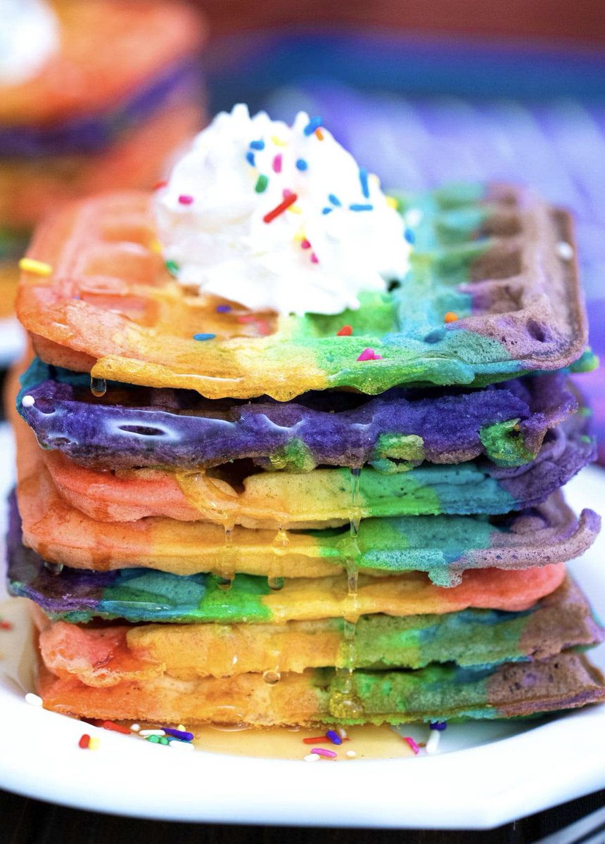 JandeMoor's tweet photo. Nothing better than a plate of #BelgianWaffles… 🧇 Except maybe #Men 😄 #Yep #ImGay 🌈 https://t.co/cfrCdHbb59