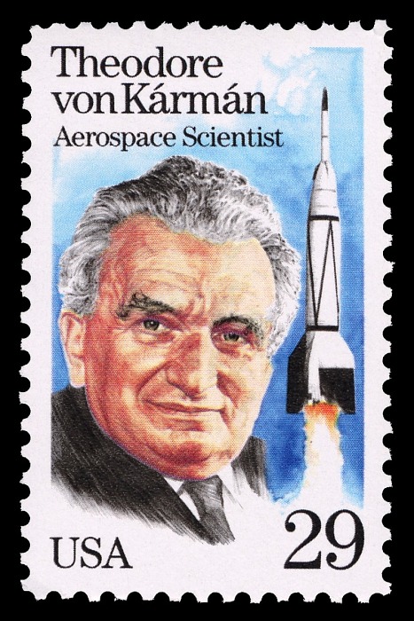 airandspace's tweet photo. The USPS honored Dr. Theodore von Kármán with this commemorative stamp #OTD in 1992. Dr. von Kármán helped establish the test facility that would become the California Institute of Technology's Jet Propulsion Laboratory. Learn more: https://t.co/VtPSUBRy2h https://t.co/4nJCgJB4Er