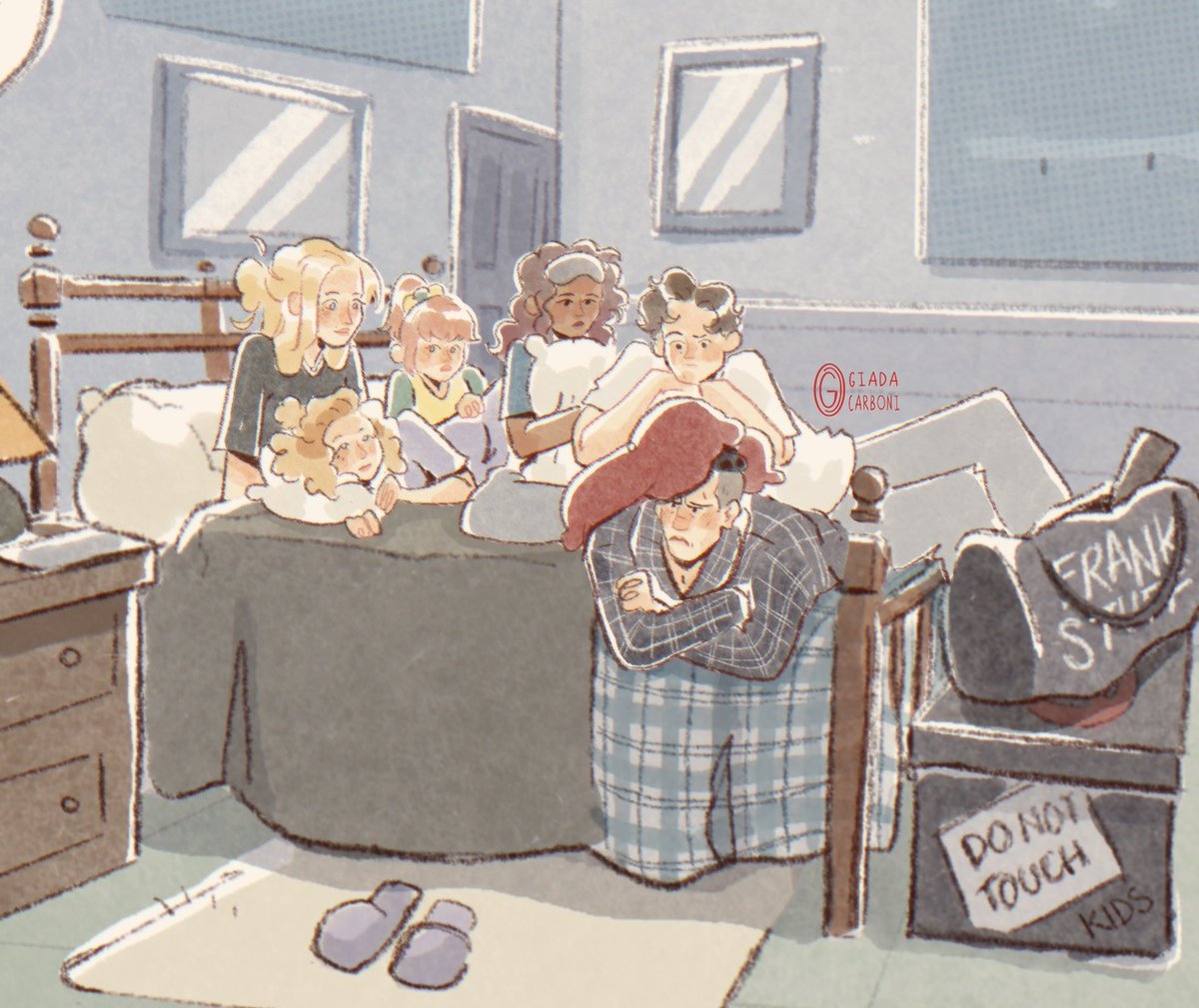 giada_carboni's tweet photo. Kastle (what if)
Frank's house is getting more and more crowded
(Karen, Amy, Peter, Mj and Jean)

#frankcastle #spiderman #kastle #jeangrey #animation https://t.co/eLMyCKPqnR