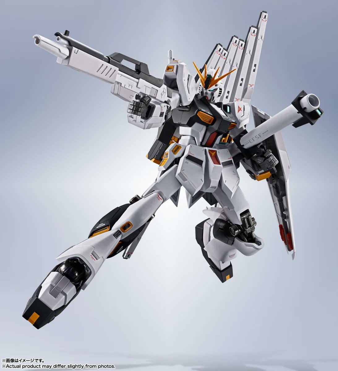 aanc20's tweet photo. ［📢9月1日(火)16時予約開始］METAL ROBOT魂＜SIDE MS＞ νガンダム（再販）
定価：22,000円（税込）［2027年3月発売］
各社ECサイトのリンクです。ブックマークしてご活用ください📝 

📍［Amazon］https://t.co/vLUD5l8zER
📍［DMM］https://t.co/vWhCsQFMiU
📍［楽天ブックス］https://t.co/8FXYlyLZKC
📍［楽天検索］https://t.co/NOXsxI8bt0
📍［楽天/でじたみん］https://t.co/zHe5FSouSL
📍［楽天/イエサブ］https://t.co/R2VdB6gjqm
📍［楽天/ハピネット］https://t.co/GJPkL73PCl
📍［Yahoo検索］https://t.co/dzPQM2Fvrc
📍［Yahoo!でじたみん］https://t.co/UH10n1Kqr7
📍［Yahoo!ハピネット］https://t.co/YAHjYgmolS
📍［Yahoo/しえいかん］https://t.co/me0ZxWJixX
📍［駿河屋］https://t.co/l4WPMdSScz

▼ショップ別のリンクはHPにまとめてあります。ぜひご活用ください💻 
https://t.co/PStrHdlUQ4

【PR】有料パートナーシップ：この投稿はアフィリエイトリンクを含み、報酬が発生する可能性があります。
