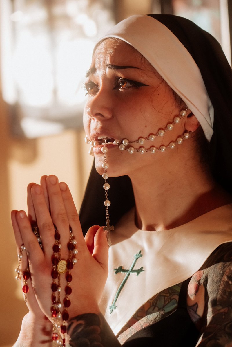 chonchosworld's tweet photo. pray for us sinners, now and at the hour of our death 🤍 https://t.co/9EnP3gWasj