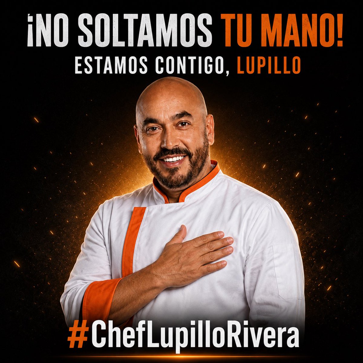Danny469041's tweet photo. “¡No soltamos tu mano LUPILLO!”

 #ChefLupilloRivera
#TopChefVIP5 
#Telemundo https://t.co/8FFk4pWPdf