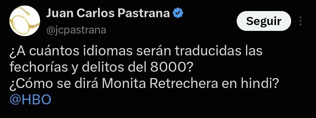 Matador000's tweet photo. @jcpastrana Pues yo no sé como se dice monita retrechera, pero en clase de hindi 2.0 en Duolingo nos enseñaron que Pastrana pederasta, se dice "Lolito Express".

Sígueme para más consejos en lenguas extranjeras. https://t.co/xCF1AmKM0O