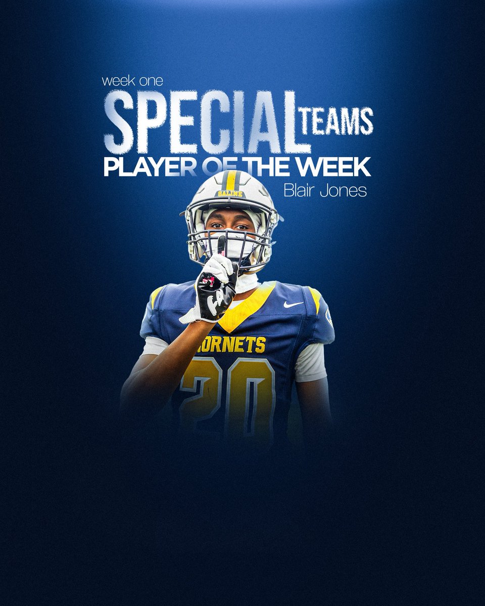 SalineFootball's tweet photo. Huge week 1 win for the Hornets! Congrats to this weeks players of the game and practice players of the week🐝‼️

#GoHornets | #OurTime https://t.co/EvFlqgEvwx