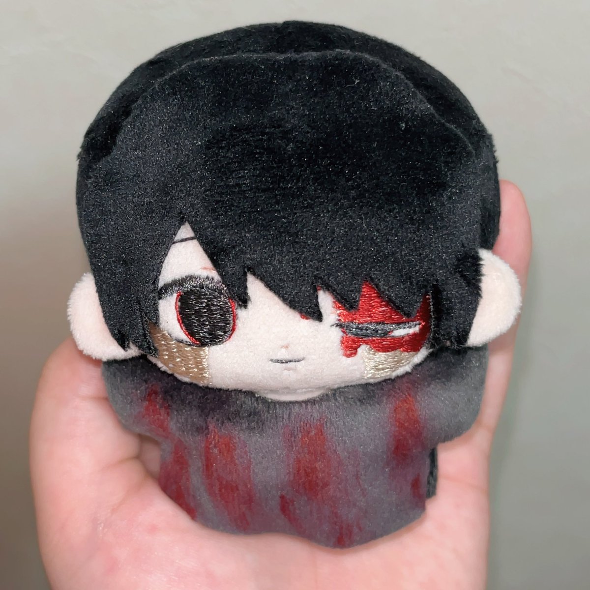 na___api's tweet photo. #ドムドムチーチー 
ホウカくんぬい完成！
刺繍が大変でした服が血みどろです https://t.co/fE33urfzFf