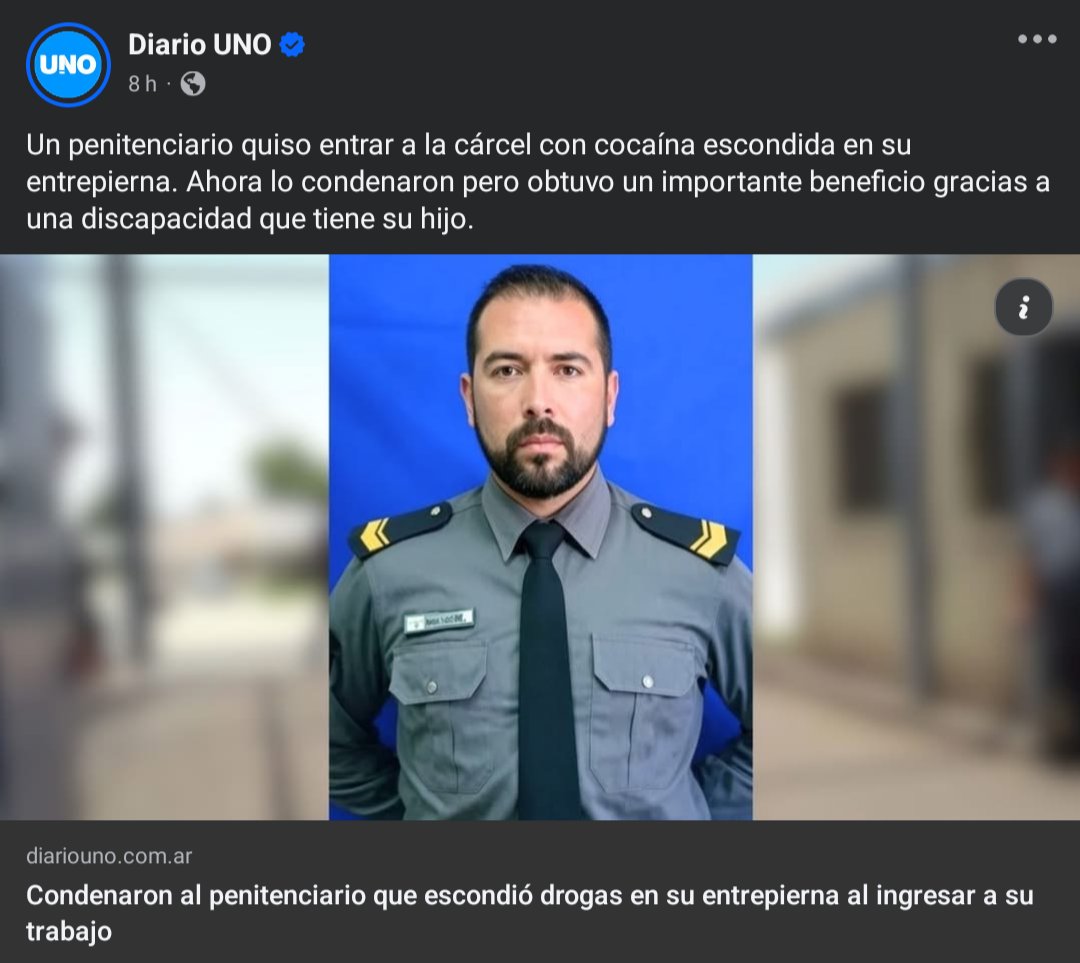 Azrael812933's tweet photo. @MercedesRus1 ACA TE DAS CUENTA QUE LA JUSTICIA ES UN CHISTE NADIE VA PRESO , CUMPLE PRISIÓN DOMICILIARIA X SU HIJO CON DISCAPACIDAD DONDE TRANQUILAMENTE LO PUEDE CUIDAR SU ESPOSA Y SUS DOS HIJOS MAYORES DE EDAD DONDE EL TIPO SE LO VIO ANDAR POR EL CENTRO TOMANDO https://t.co/iYHXllRd0m