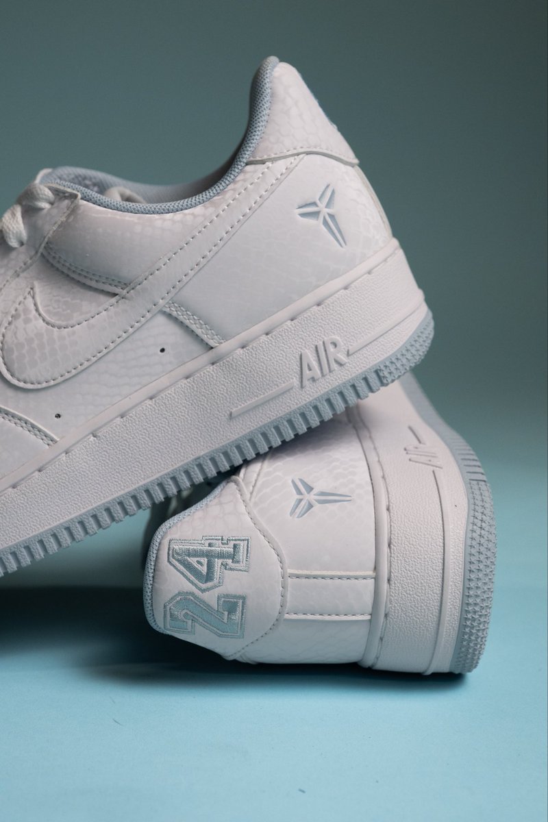 SOLEFLY's tweet photo. Nike Air Force 1 Retro Low x Kobe Bryant available tomorrow at our South Miami location, online and on the SoleFly App $125 USD https://t.co/JrIVOusXwh