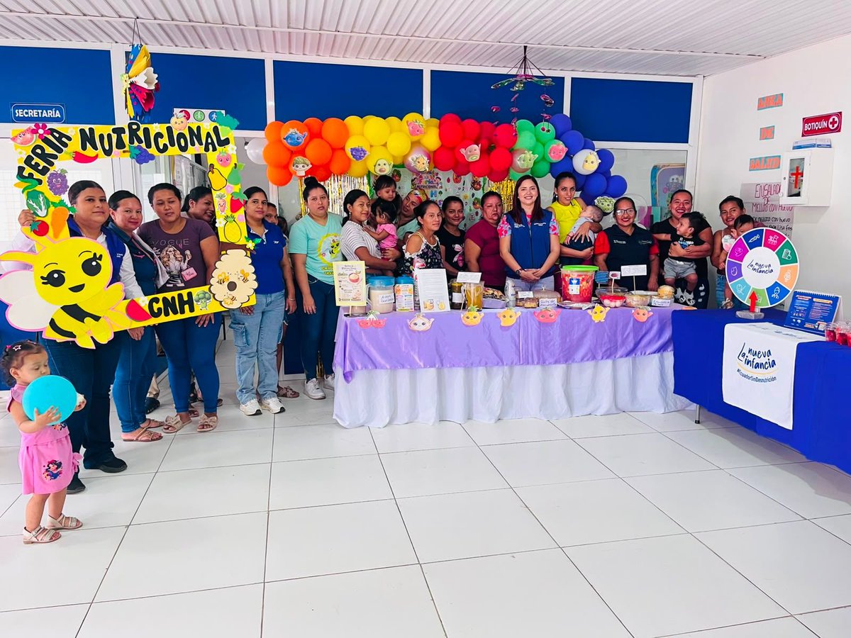 zona5MDH's tweet photo. 📍#LosRíos | En la unidad CNH “Abejitas Traviesas”, de la parroquia La Esperanza, cantón Quevedo, compartimos una Feria Nutricional junto a nuestras familias usuarias. 👧🏻👦🏻🤱🏻💜

Promovemos una alimentación adecuada durante la primera infancia y el embarazo.

#MTDHenTerritorio https://t.co/2cvmTmbVjq