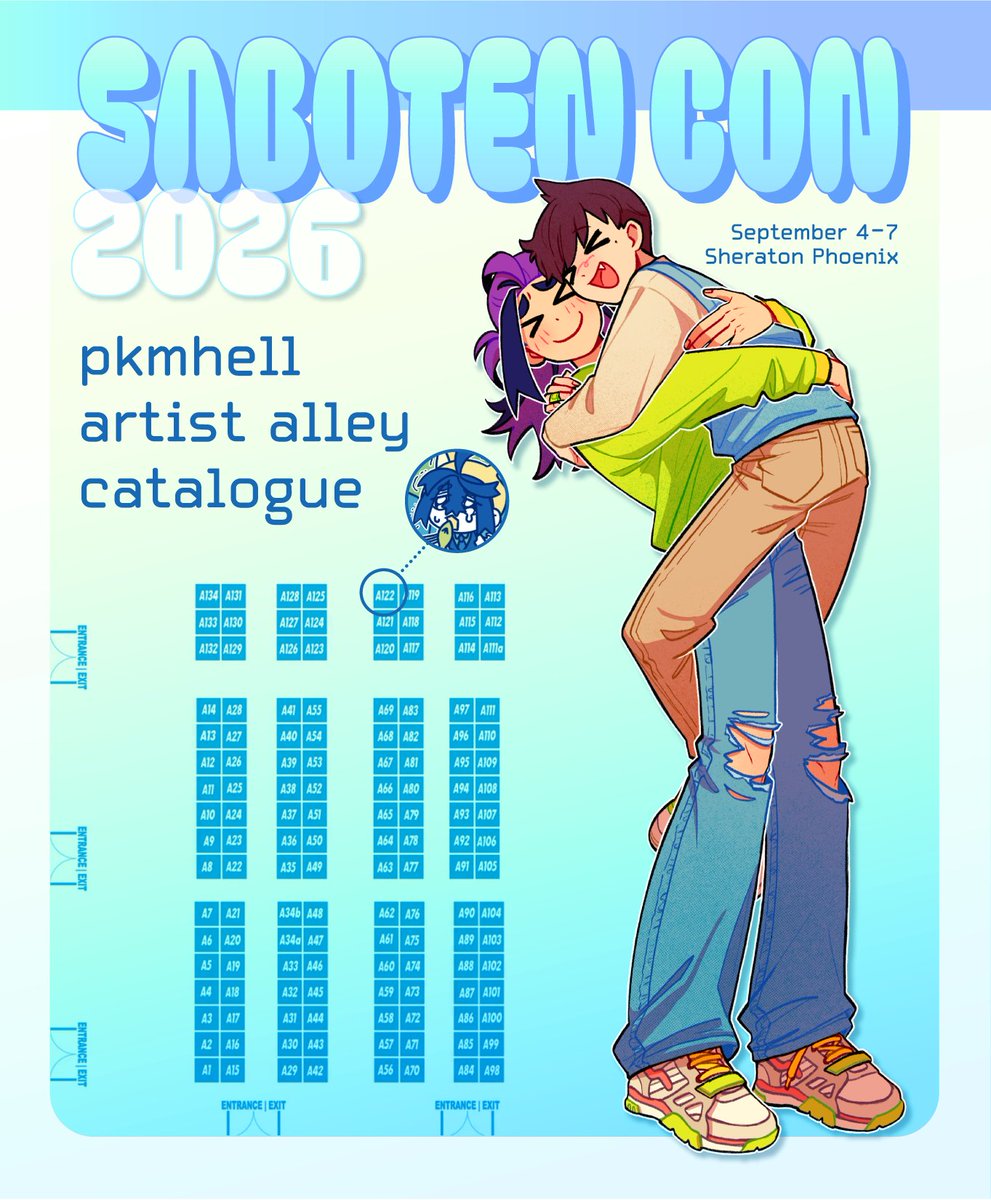 pkmhell's tweet photo. ill be at saboten con this weekend in arizona!! at table A122

check out my catalogue~~ come say hi... i have new stuff.. smiles😊 https://t.co/5Zmw2Pz2uP