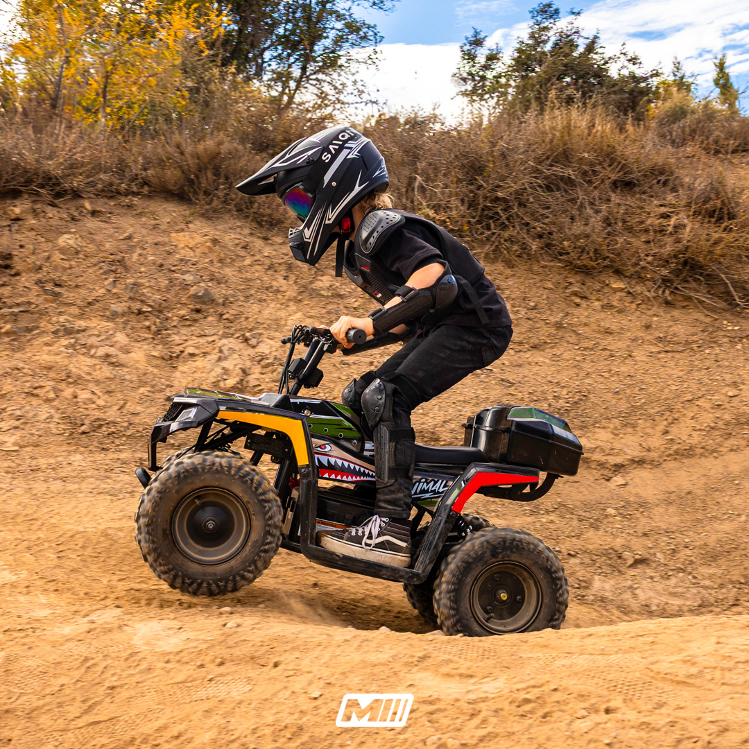 GerdaLutesoi's tweet photo. Something new just dropped at Motomentum: Droyd, the electric mini ATV brand built for young riders and the parents who love watching them ride. The Fury, Animal, and two brand-new ATV models are in stock and ready to ship. Shop now. https://t.co/AxOI8Maq9E