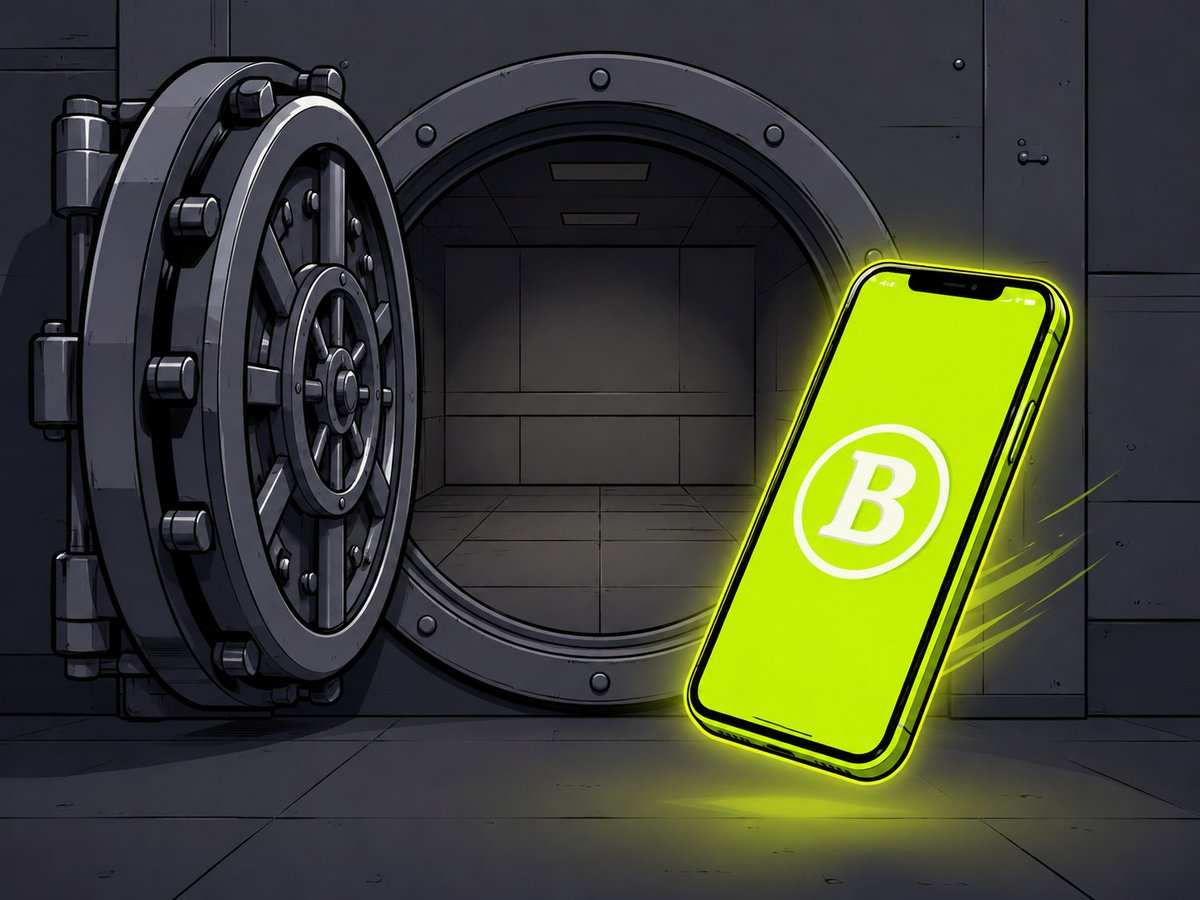 Bankless_RH's tweet photo. the vault opens from the inside now https://t.co/s8dUksrphb