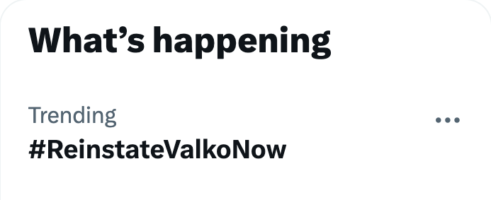 houyame22's tweet photo. YES DO IT, NOW 😠 #ReinstateValkoNow https://t.co/X19LUxpZCw