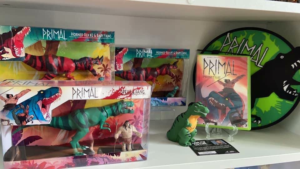 thelostaeons's tweet photo. I really wish this wasn't cancelled. The 'horned rex' is so cool. https://t.co/UAOSR8IykS