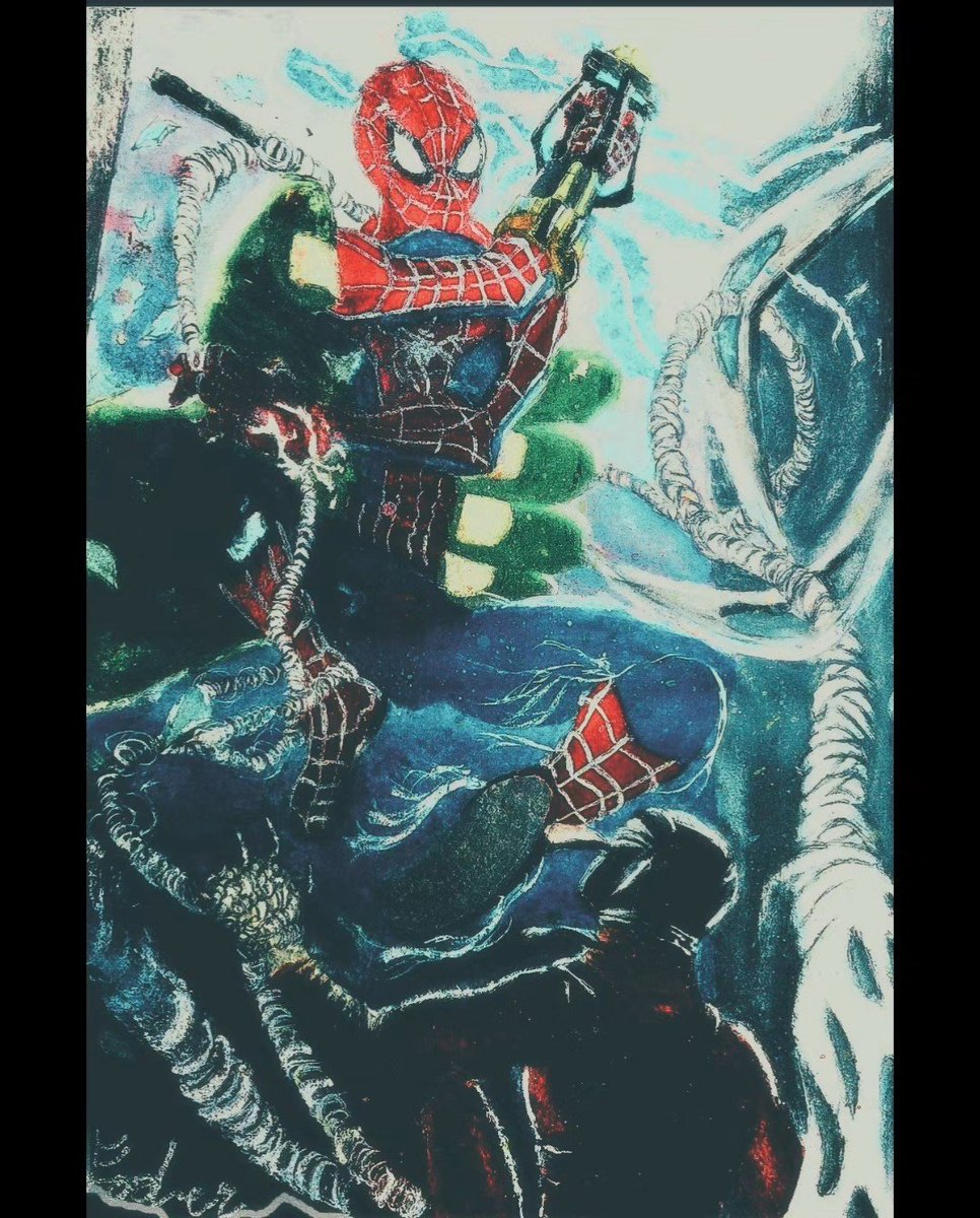 FestiveFooler's tweet photo. @Indol_5 Thats a fire art style Heres a Movie Poster I made To Brighten your Brand New Day (Just Your Friendly Neighborhood Illustrator 🫠) https://t.co/JibEN78vqY