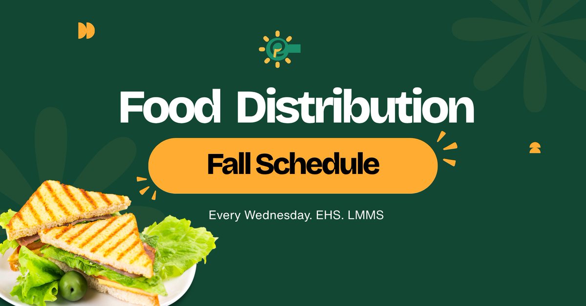 EastPennSD's tweet photo. 🍎 Fall Food Distribution Schedule: Every Wednesday
📍 Emmaus High School | 10:30 a.m.–Noon
📍 Lower Macungie Middle School | 11:30 a.m.–12:30 p.m.
Need additional help with groceries? Contact Bethel Church for more information. 💚💛 https://t.co/1JyclFgSiU