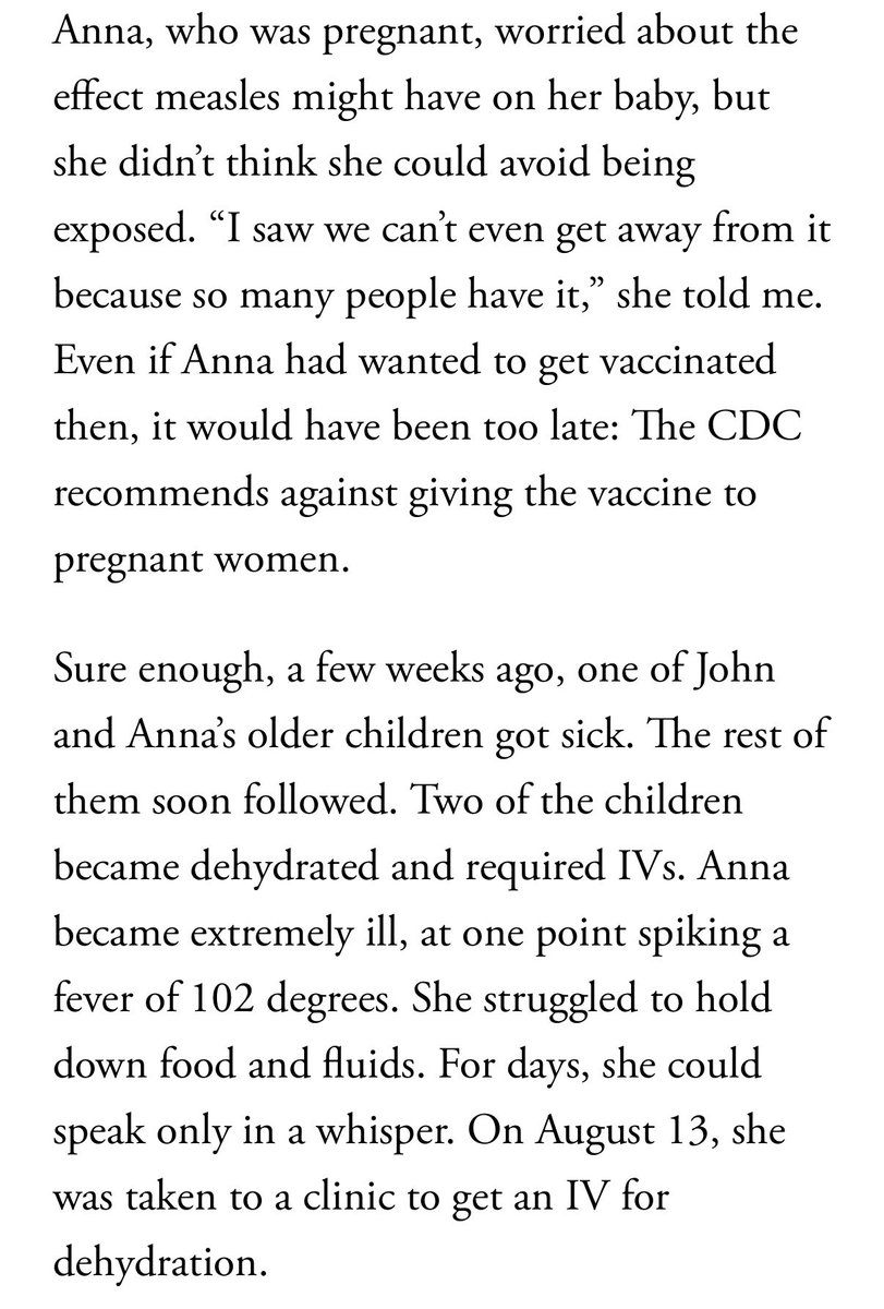 jjabbott's tweet photo. While MAGA is squabbling over whether the infant died from measles or with measles, a distinction that’s meaningless, this is what the mother suffered through before her baby died days later https://t.co/KlXdqwX7DR
