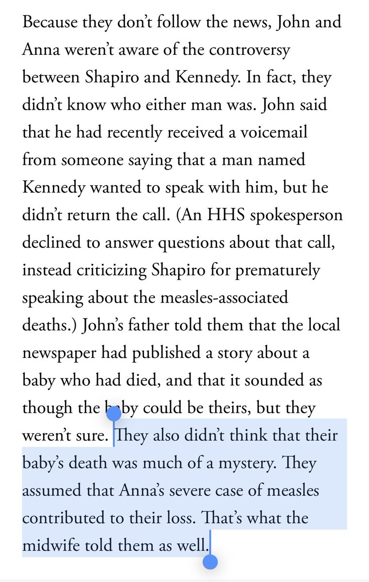 jjabbott's tweet photo. While MAGA is squabbling over whether the infant died from measles or with measles, a distinction that’s meaningless, this is what the mother suffered through before her baby died days later https://t.co/KlXdqwX7DR