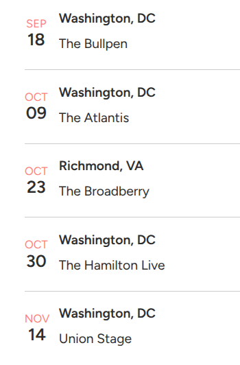 whitefordbronco's tweet photo. Tickets on sale for five shows right now! https://t.co/4QOlGc8AYC
