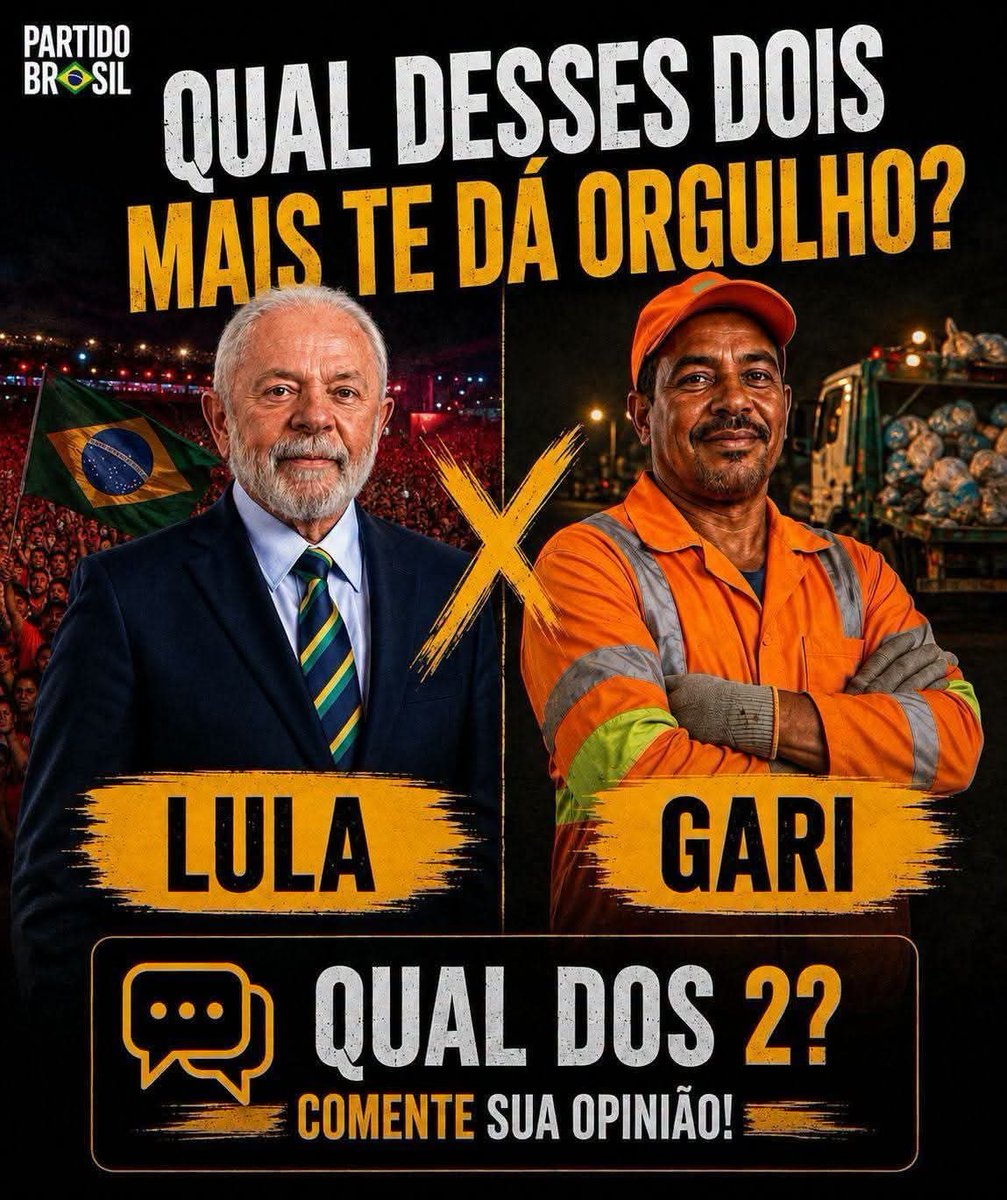 SoUmGirassol's tweet photo. ... ➡️
      Eu tenho total respeito e gratidão pelo trabalho dos garis. 🙌🇧🇷 O Outro jamais.

➡️DIGO MAIS, GARIS DE TODO BRASIL VOTEM 2️⃣2️⃣ https://t.co/CRgMamiQf5