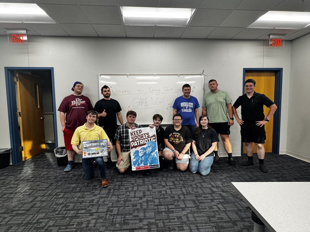 TPUSA_Morehead's tweet photo. Best way to end Monday is with a Turning Point game night!! 🙌

-
@TPUSAStudents https://t.co/CVdLJMuuqA