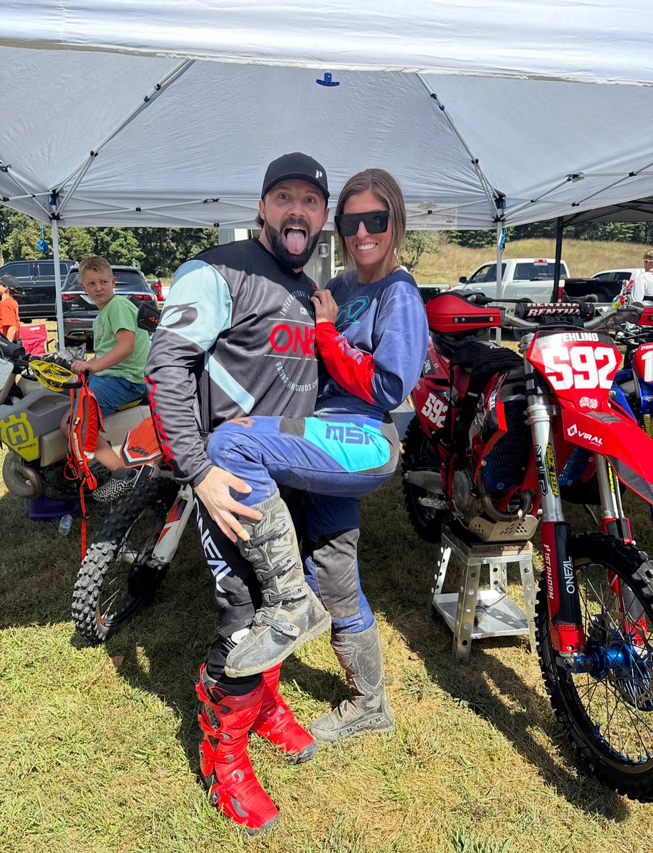 NolaKini's tweet photo. You can only imagine what our bank account looks like with both of us racing 🤠 We both came home with 3rd-place finishes in our classes! 🤘🏼 https://t.co/TZi0OuTC7l