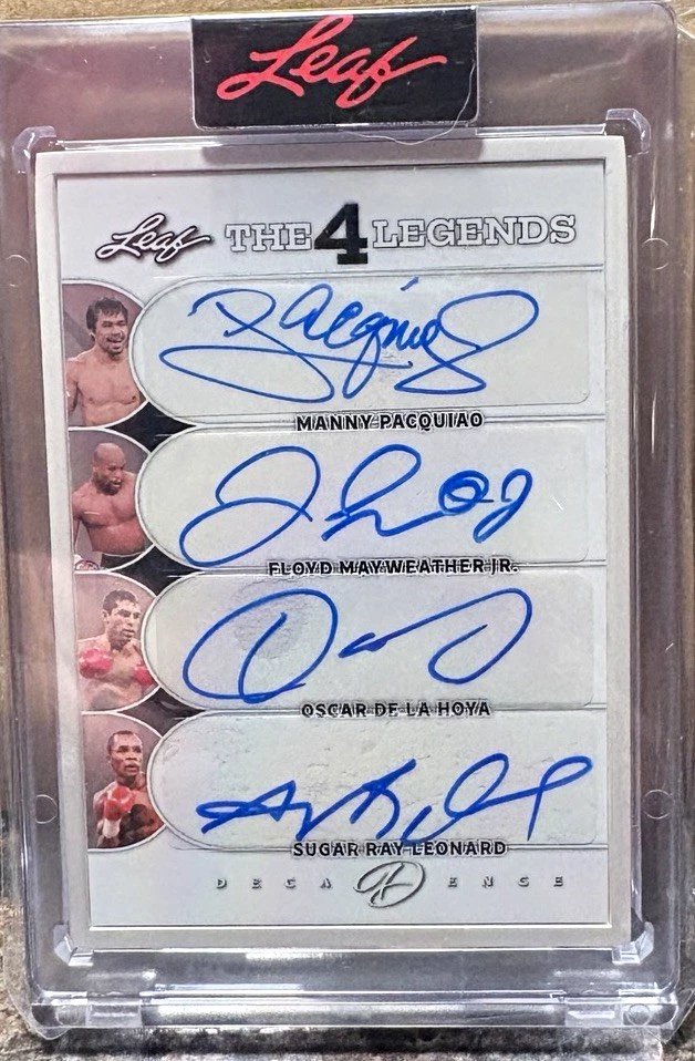 JylesAuctions's tweet photo. Leaf 2026 Decadence The 4 Legends Quad Auto 1/1

So cool

https://t.co/Wgkbo34tIS #ad https://t.co/SrO2jA38Hd