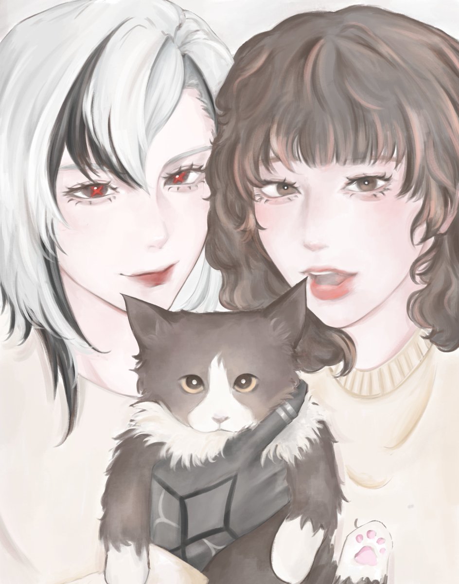 nakamotonovia's tweet photo. 🎨: @/saturnalitaaa ♡ (twt/X)

          へ     ♡   ╱|、
      ૮  -   ՛ )      (`   -  7
       /   ⁻  ៸|       |、⁻〵
 乀 (ˍ, ل ل      じしˍ,)ノ

#miluere #arlemila #yumetwt #sstwt https://t.co/FCIDuXKY87