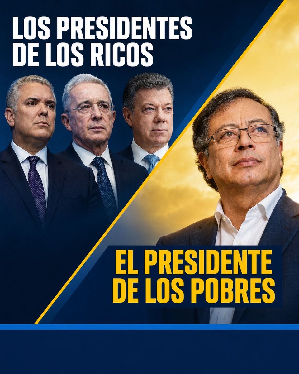 ISAZULETA's tweet photo. Yo nunca me había sentido representada por un presidente. Lo primera vez fue con Petro, por ahora ha sido mi único Presidente. Les parece que terrible que  muchos sigamos llamando como nuestro presidente a Gustavo Petro, pero él ha sido el único que ha luchado por los pobres y ha buscado mejorar las condiciones de vida de los humildes.

¿Eso es lo que les molesta? ¿Que el pueblo siga reconociendo su legado?