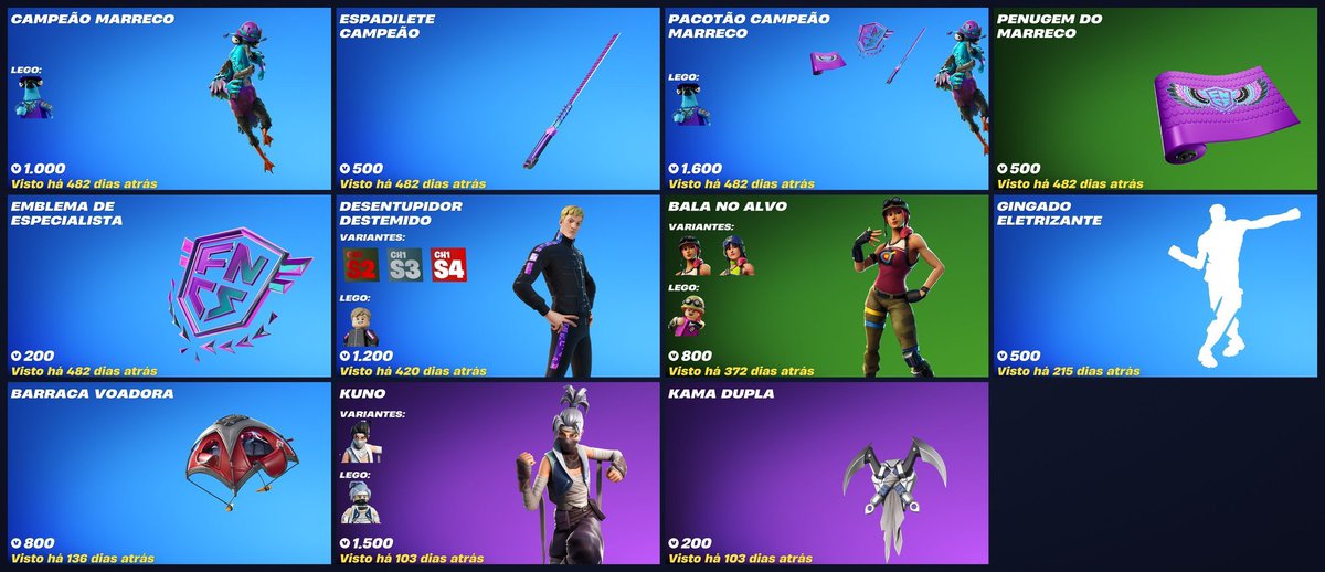CallofMikels's tweet photo. 🛒 ¡Cosméticos que regresaron a la tienda después de mucho tiempo! 

Usa el Código "CallofMikels" 🤑

#Fortnite #EpicPartner https://t.co/hpbOB1VnRo