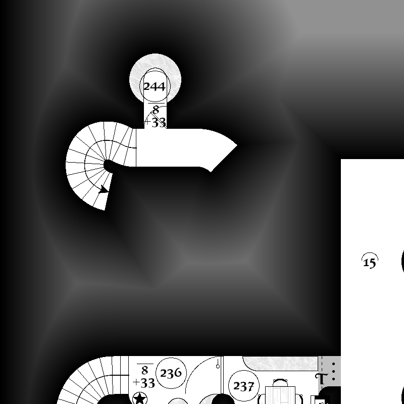 ZathrasAdventur's tweet photo. #dungeon26 #Day244 Three spears hang loosely out of holes in the wall at the entrance to the room. Inside, the still air hangs over an empty shelf and desk holding undisturbed dust. A few trampled papers lie on the floor under a thick layer of dust. https://t.co/e1eJGpYjun https://t.co/SG6bD2ndFa