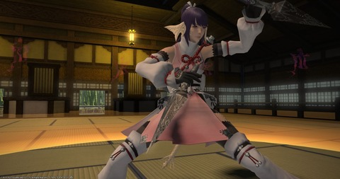 aegis_kame's tweet photo. １４くん、六甲山のヨザクラ衣装欲しいんだけど実装されるんかな…。

人型のボスに実装されてる衣装がどれも良いデザインしてて好き。 https://t.co/sZhlAAT18X