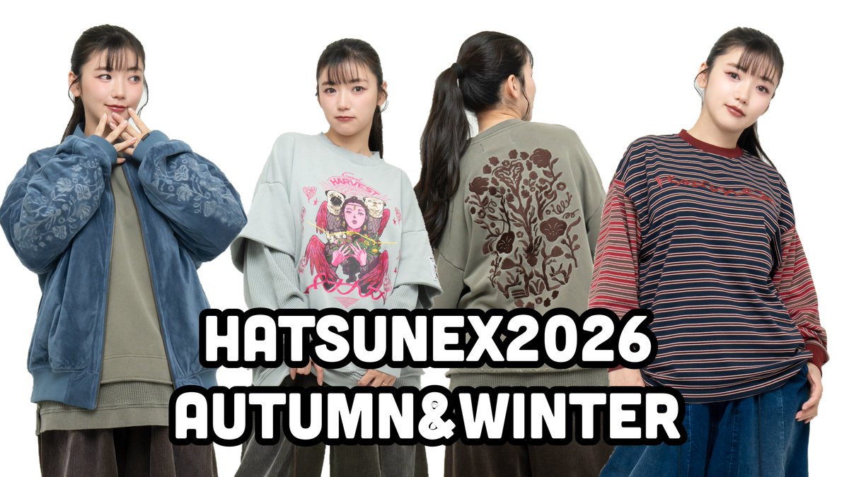HATSUNEXJAPAN's tweet photo. Hatsunexの新作紹介動画が本日20時より公開になります！！
先に謝っておきます！！語りすぎて1時間超えました！
時間がある人だけ見に来てください！！
説明不要な人は受注会でお会いしましょう！
#Hatsunex https://t.co/wbbivVCUAO
