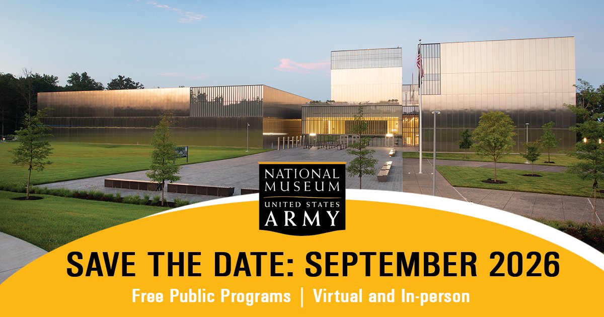 USArmyMuseum's tweet photo. #SavetheDate for FREE @USArmy events in September at the National Army #Museum! Visit our events calendar for the full list of activities. https://t.co/14L3P1MCRY https://t.co/L5089xRhfE