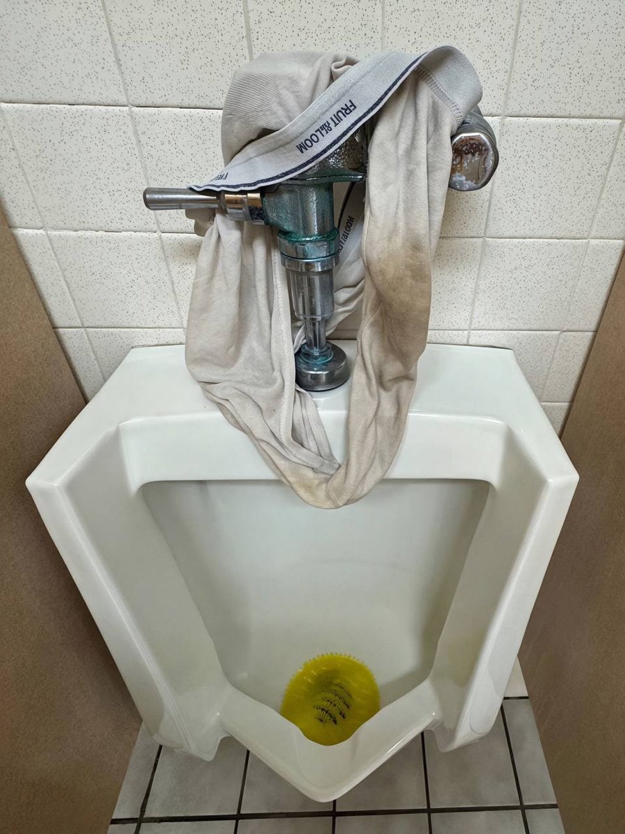 KnotOfPriapus's tweet photo. What fucking PIG Put these here....
#pig #toilet #fathermatthew #pump #nips #urinal #diry #rank #piss #retroom #public #bathrroom https://t.co/dg4KsySZOH
