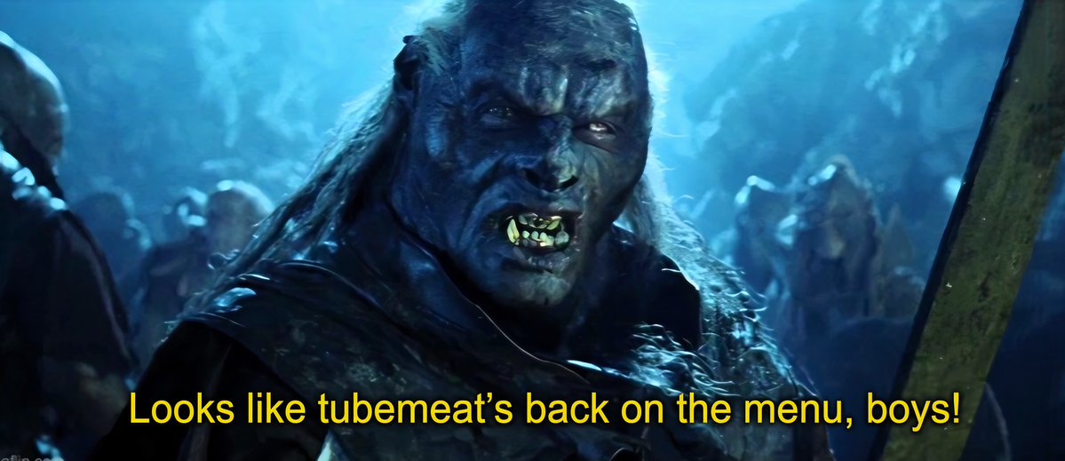 MojoResin's tweet photo. When intarwebs drama turns into savings. Go get some sauce you stinkin Morgul rats!
#KentuckyRebelScum
#Tubemeat https://t.co/i5jQMmCLe2