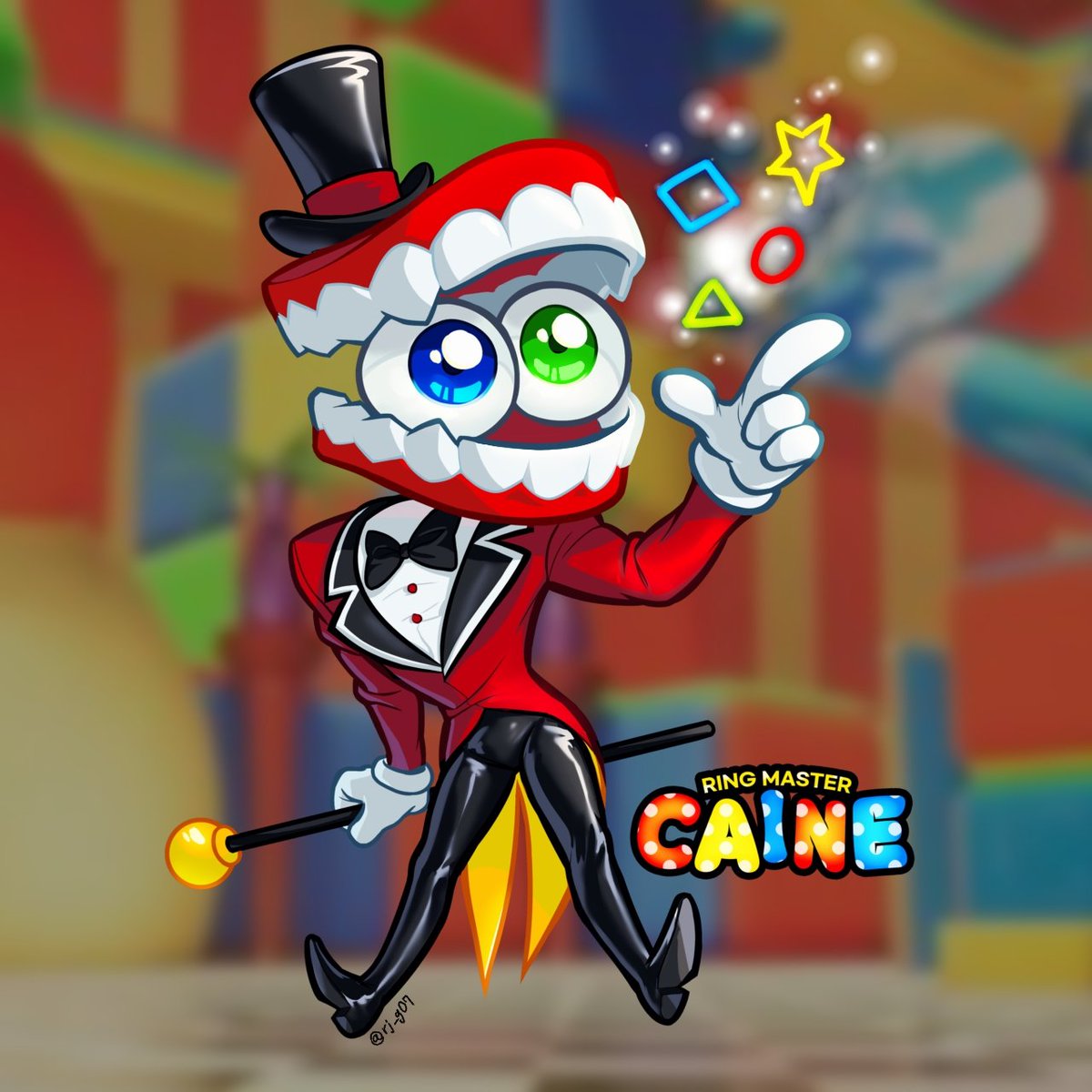 rj_g07's tweet photo. Basic caine fanart
아크릴 키링같은거 셀프 굿즈로 만들고 싶어서 평범한데 귀여운 느낌 살리는 느낌적인 느낌으로 그렸습니다.
케인 정말 많이 사랑함....
#TADC #caine #fanart https://t.co/TtjHxCtr9i