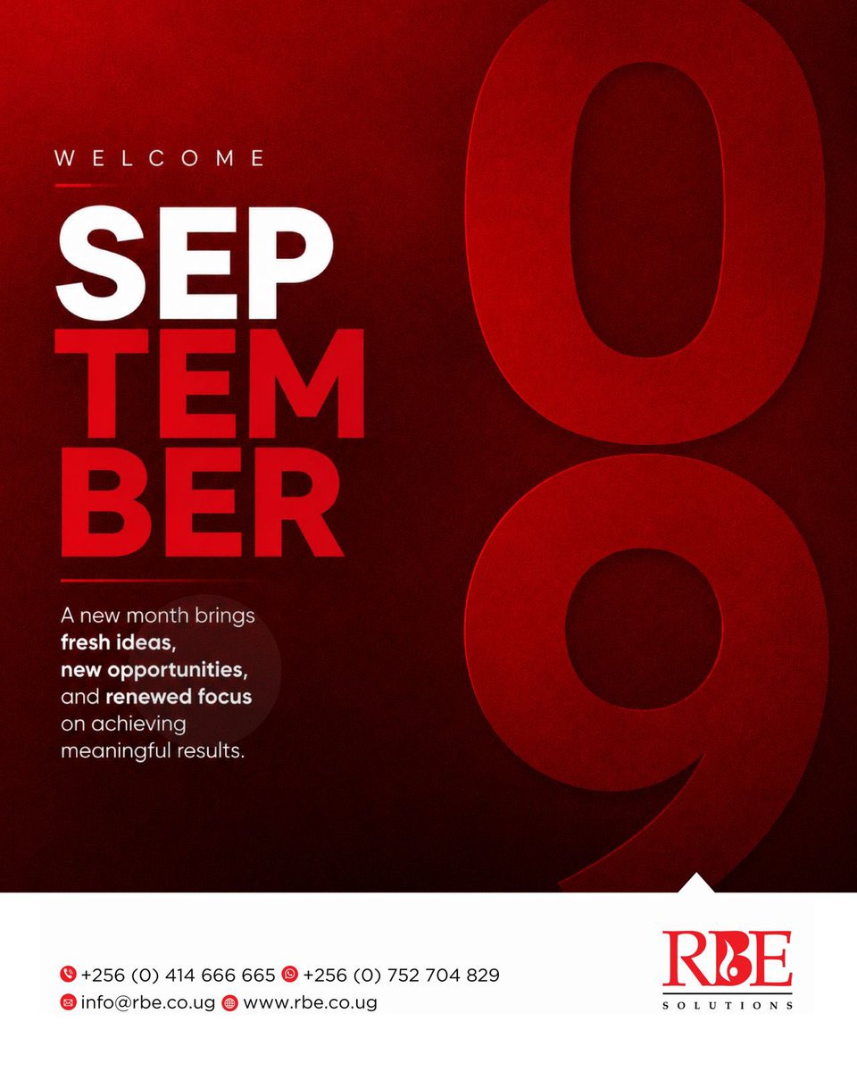 RBESolutions's tweet photo. New month, new momentum! 💡 September is the perfect time for fresh ideas, bold opportunities and renewed focus. 🚀✨
#September #FreshIdeas #NewOpportunities #Growth https://t.co/0bJsAOvBkE