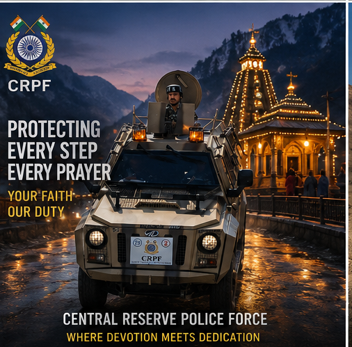 yogesh12115's tweet photo. CRPF — One Force. One Nation. One Commitment.
हर चुनौती को अवसर में बदलते हुए CRPF देश की सुरक्षा, शांति और नागरिकों के विश्वास की रक्षा के लिए सदैव तत्पर है। 🇮🇳
 कर्तव्य सर्वोपरि।
#CRPF #JusticeForBapuji 7.8% GDP https://t.co/3zLFuce6GV