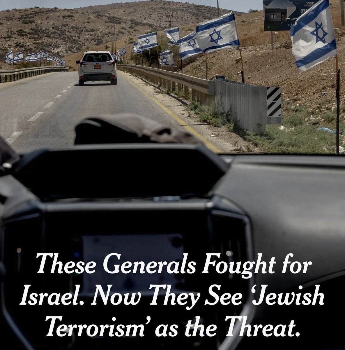 rulajebreal's tweet photo. Per coloro che leggono la stampa internazionale.
Oggi sul *New York Times* sono apparse alcune dichiarazioni importanti sulla condotta criminale e genocidaria dell’esercito e del governo israeliano.
Generali Israeliani paragonano le azioni di Israele alla Germania nazista, ad Adolf Hitler e all’Olocausto; tali dichiarazioni saranno sicuramente riprese dalla stampa italiana e condannate dai difensori del genocidio israeliano. 
Vorrei sottolineare nuovamente che queste dichiarazioni provengono da generali e ex PM ebrei israeliani.