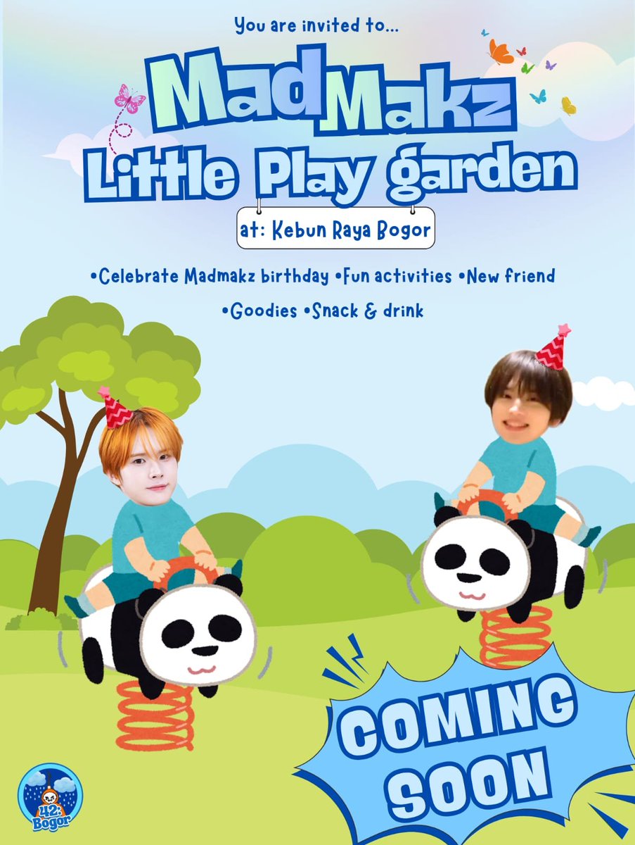 247sepo's tweet photo. Hai 42 yorobundeul! Siap seru-seruan bareng Madmakz di taman? Yuk ikutin keseruannya dengan banyak fun activities, snack, &amp; drink 🌈🌱

Detail keseruannya masih kita rahasiain dulu ya🤫👀 So… JANGAN SAMPAI KETINGGALAN, PANTENGIN TERUS AKUN @saibogor ya. See you👋🏻🍀 https://t.co/UeWL53YPAE