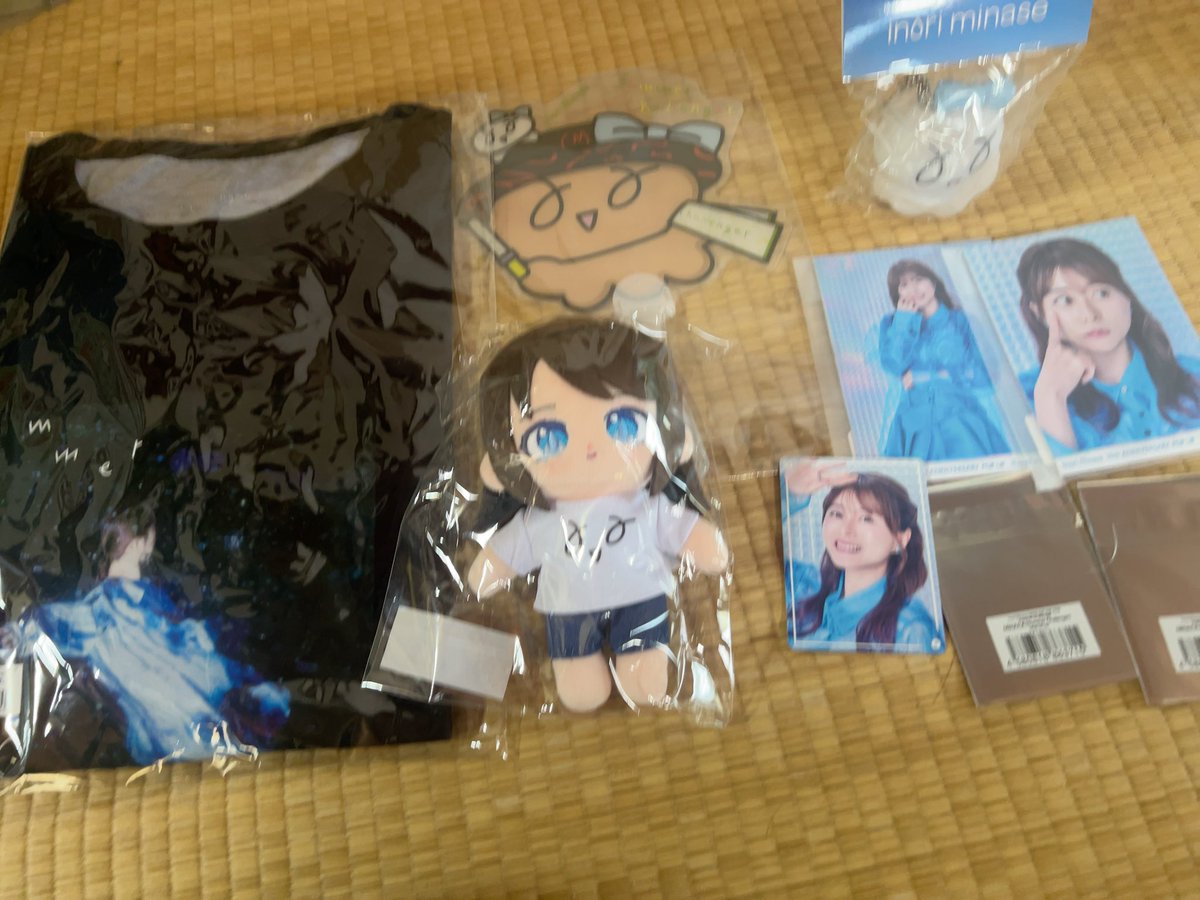 koala_peanuts's tweet photo. 自分宛で荷物来てて、なんやろうと思ったらいのりちゃんのグッズやった😆😆
自分的にはまだ先やと思ってた😅😅

ついに、すみぺといのりんが揃った😆😆😆
いのりん石川へようこそ☺️☺️ https://t.co/ujzZCLqafM
