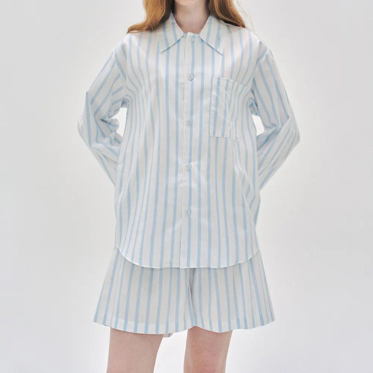 jiwoncloset's tweet photo. Jiwon wearing pajamas from L'été De Pauline for her fan meeting poster 🤍 https://t.co/2msQSjYoIv
