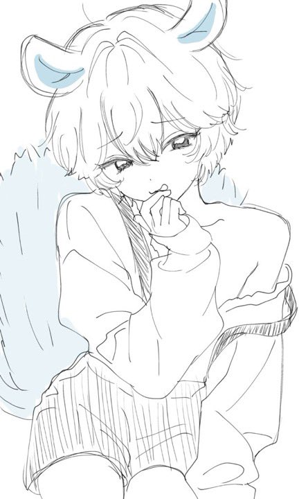 mi_momonga_'s tweet photo. ⚠︎︎ちいかわ擬人化注意
カニモモ再
 #ちいかわ擬人化  #カニモモ https://t.co/VazquYF57Z