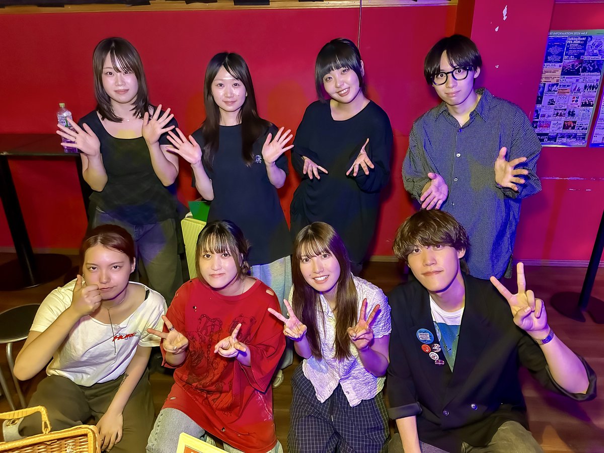 317ChelsyReaL's tweet photo. 昨日はコレでした♪
関大前TH-R HALLで学生天国vol.154♪
学生が少なかった学生天国(笑)
見知った顔ばっかりで楽しかった♪(o´罒`o)
#黒洞々
#カレラ
#安達花
#Ally:)
#学生天国
#THRHALL https://t.co/4f4KnSwSgc