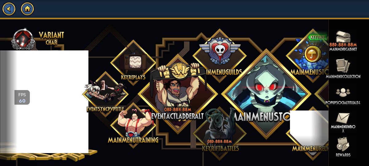 SoosCuate's tweet photo. @sgmobile Entre de pura suerte al juego durante el mantenimiento y sale de esta manera el menu https://t.co/8IcU6nYkcR