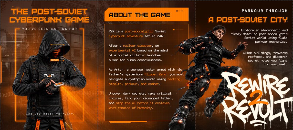 r2r_game's tweet photo. We just dropped a new carousel about R2R on Instagram.  
It covers the story, world, gameplay mechanics, and more.  
Go check it out, show us some support, and let us know what you think!

#gaming #indiegame #gamedev https://t.co/vTwCwr1Rsq