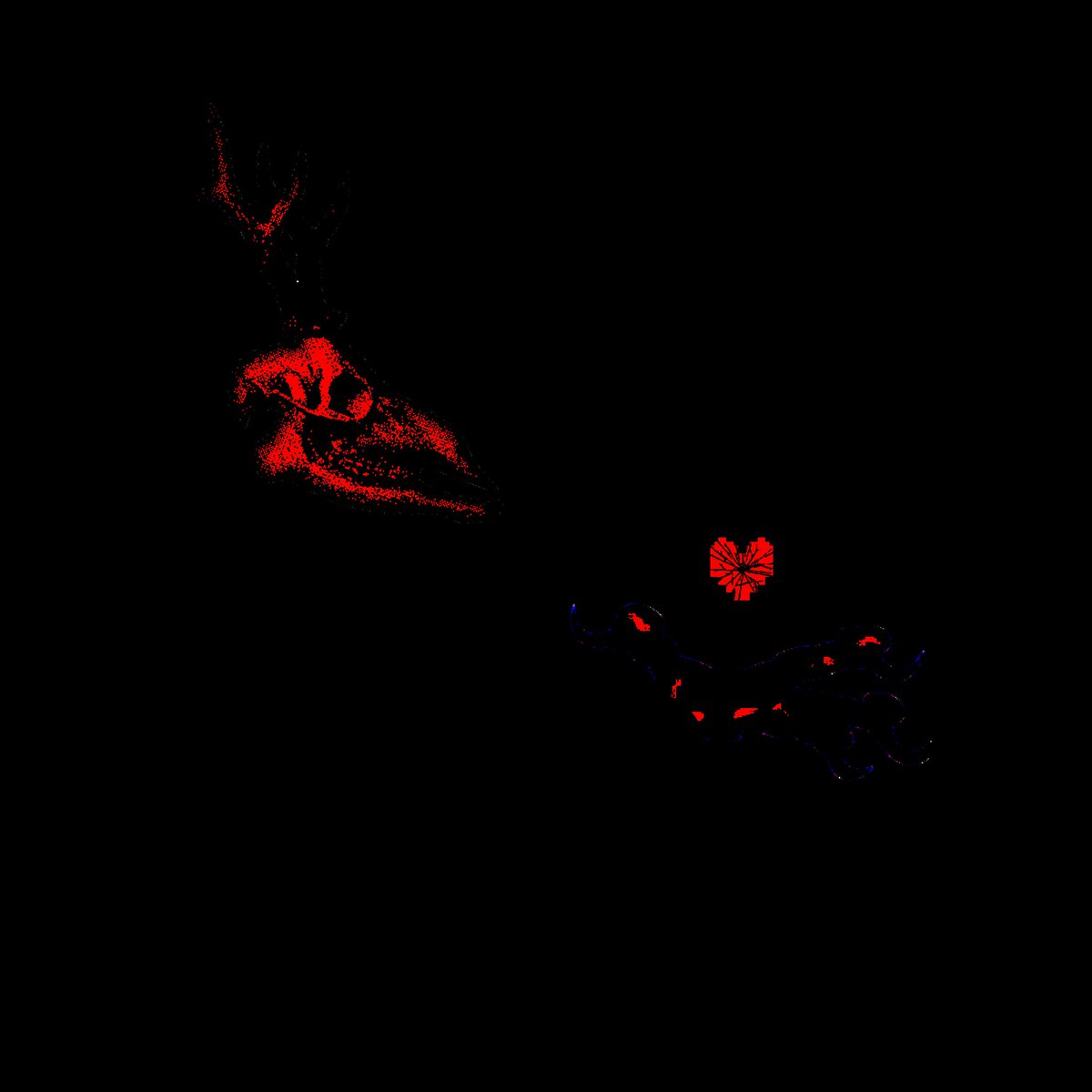 CoreSkele's tweet photo. @WEIRD_DEARD * 'This dead world. And it's flawed parasite of my old visage...'

* 'Is it not... worthless? Why is it still here?' https://t.co/g1F043nqUZ