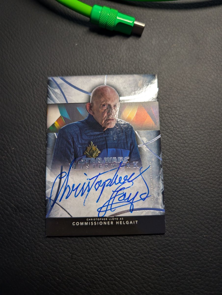 crackthepacks's tweet photo. $100 #starwars #christopherlloyd https://t.co/ajKnaVdNCf
